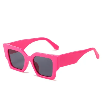 Fashion Anti-Ultraviolet Anti-Glare Square PC Sunglasses