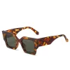 Leopard Frame D.Green Sheet