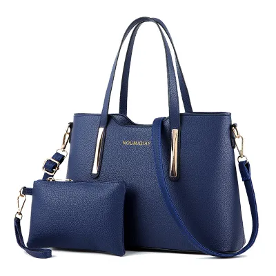 Women Fashion Casual Large-Capacity Handbag Two-Piece Set