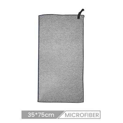 35*75cm Custom Cationic Double-Sided Fleece Sports Absorbent Quick-Drying Microfiber Towel