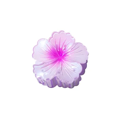Women Fashion Cute Floral Shark Hair Grab Clip