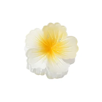 Women Fashion Cute Floral Shark Hair Grab Clip