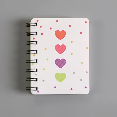 Fashion Cute Rollover Printed Coil Pocket Mini Notebook