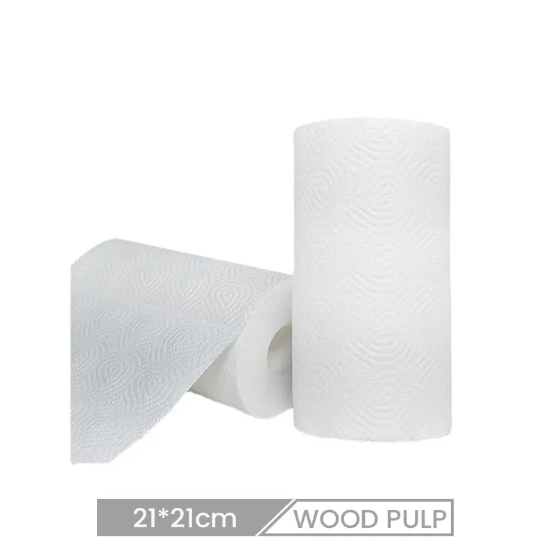 21*21cm Custom Kitchen Paper Towel In Roll