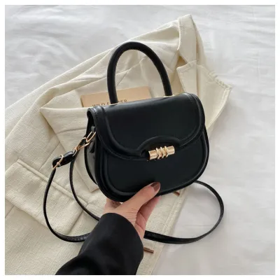 Women Urban Simplicity PU Leather Saddle Shoulder Bag HandBags