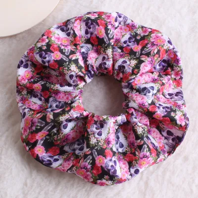 Valentine'S Day Women Fashion Flower Heart Hair Rope Hair Accessories