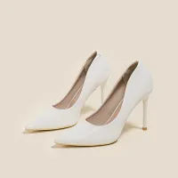 White [Heel Height 10.5Cm]]