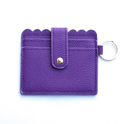 Women Fashion Leopard Printed PU Multi-Card Wallet
