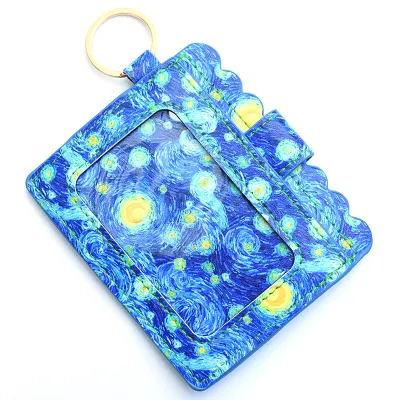 Women Fashion Leopard Printed PU Multi-Card Wallet
