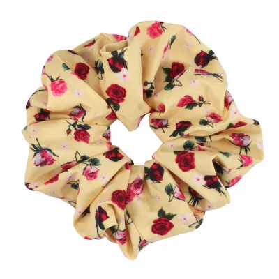 Valentine's Day Love Lips Tie Dye Gradient Hair Tie