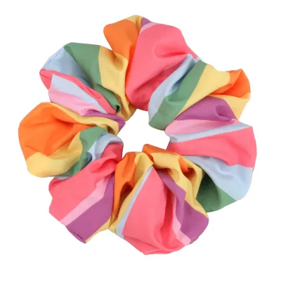 Valentine's Day Love Lips Tie Dye Gradient Hair Tie