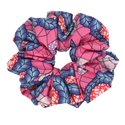 Valentine's Day Love Lips Tie Dye Gradient Hair Tie