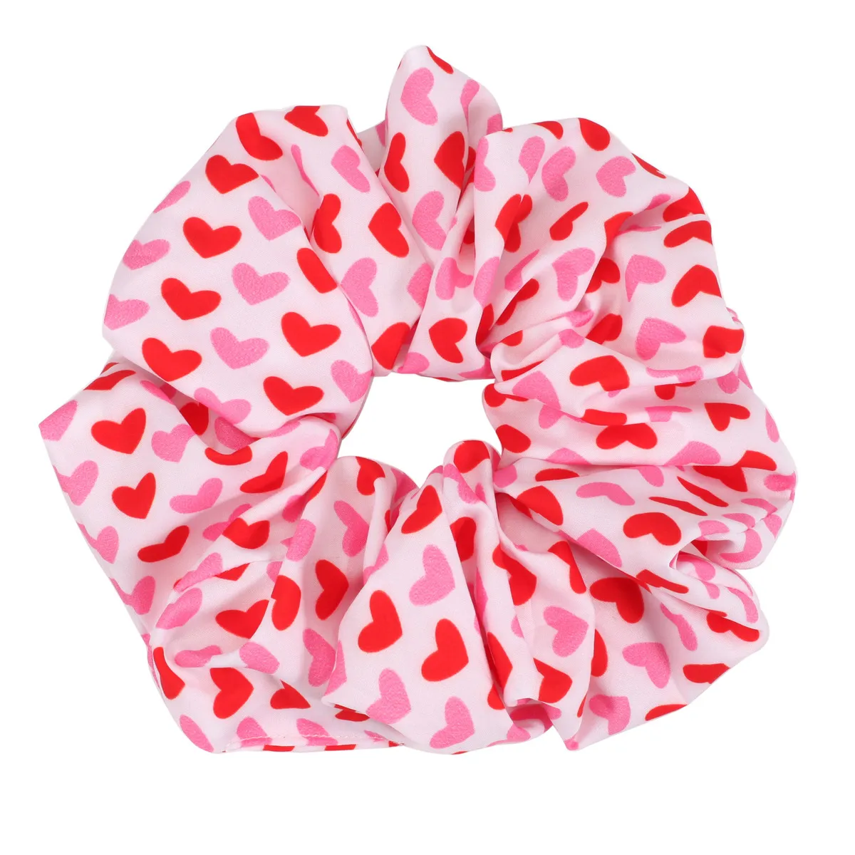 Valentine's Day Love Lips Tie Dye Gradient Hair Tie