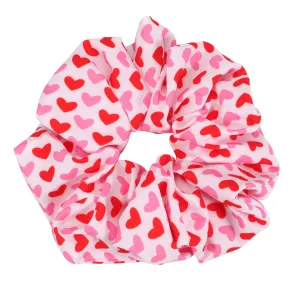 Valentine's Day Love Lips Tie Dye Gradient Hair Tie