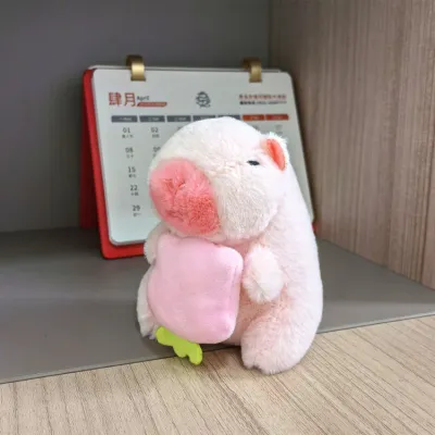 Kids Cute Cartoon Capybara Plush Doll Toy - PP Cotton Filled Jade Rabbit Velvet Stuffed Animal