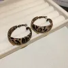 Coffee-Black-Ear Ring