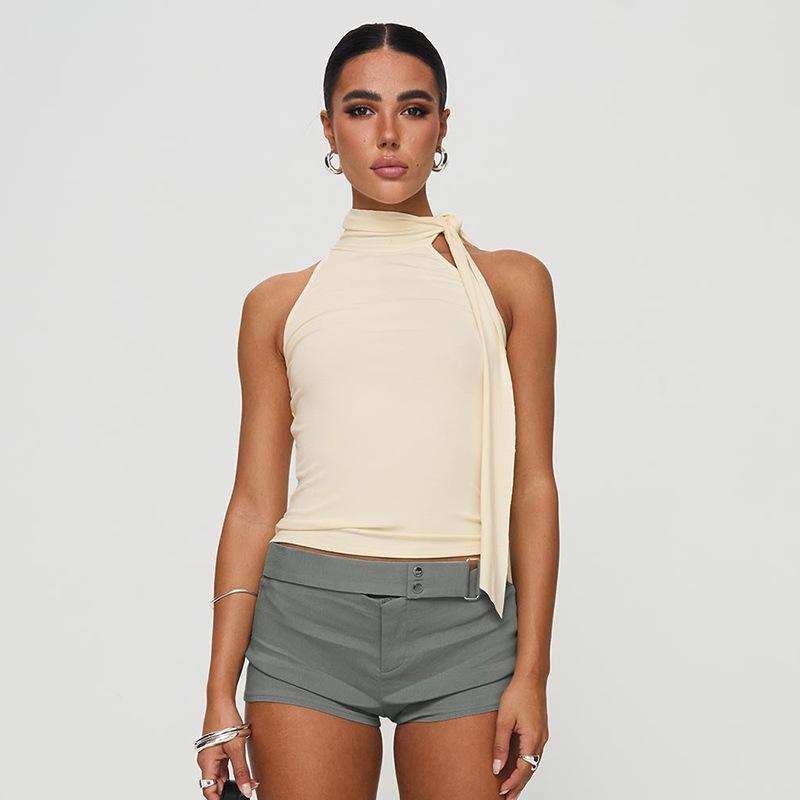 トップス melt the lady tie neck ribbon sleeveless Melt the lady tie neck ribbon sleevelessの通販 by M｜ラクマ