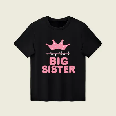 Kids Toddler Boys Girls Casual Cute Alphabet Print Short Sleeve T-Shirt