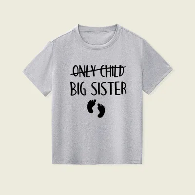 Kids Toddler Boys Girls Casual Cute Alphabet Print Short Sleeve T-Shirt