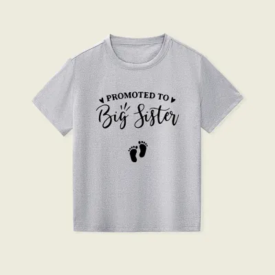 Kids Toddler Boys Girls Casual Cute Alphabet Print Short Sleeve T-Shirt