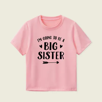 Kids Toddler Boys Girls Casual Cute Alphabet Print Short Sleeve T-Shirt