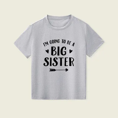 Kids Toddler Boys Girls Casual Cute Alphabet Print Short Sleeve T-Shirt