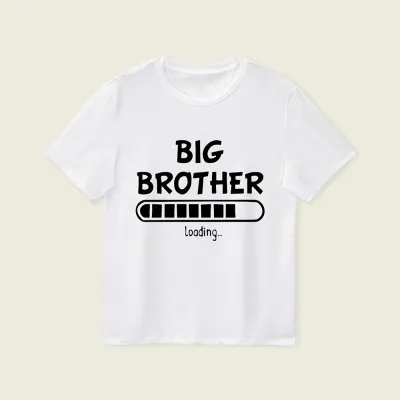 Kids Toddler Boys Girls Casual Cute Alphabet Print Short Sleeve T-Shirt