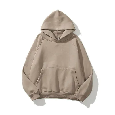 Men Casual Sports Solid Color Long Sleeve Hoodies Cardigan
