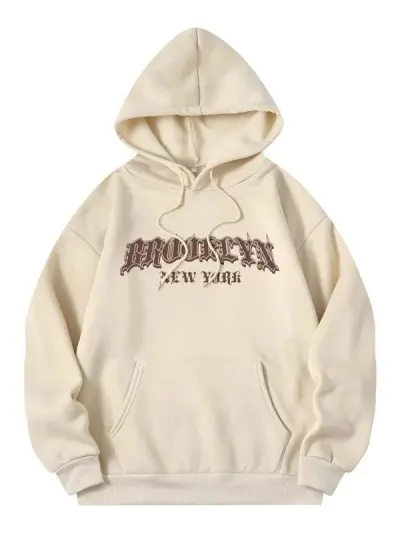 Men Casual Sports Skull Print Plus Size Long Sleeve Hooded Pullover