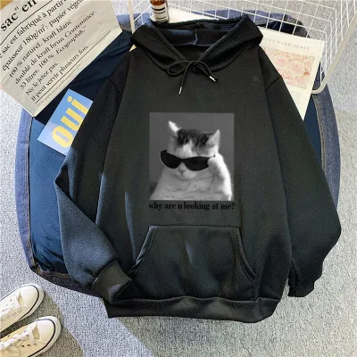 Men Casual Sports Skull Print Plus Size Long Sleeve Hooded Pullover
