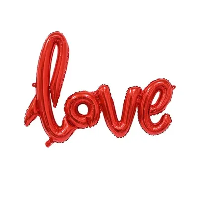 Valentine'S Day Big “Love” Letter Decoration Balloon