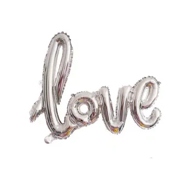 Valentine'S Day Big “Love” Letter Decoration Balloon