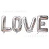32 Inch Silver LOVE