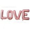 32 Inch Rose Gold LOVE