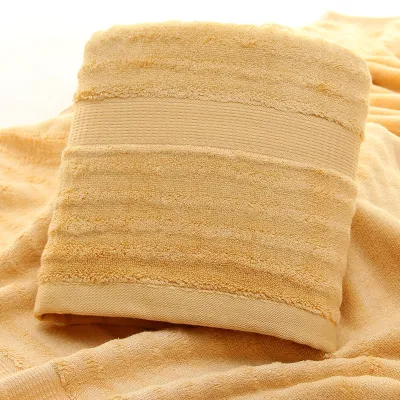 80*160cm Custom Logo Bamboo Fiber Soft Bath Towel