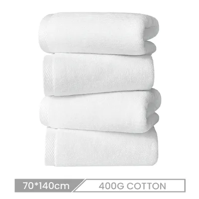 70*140cm Custom Logo 400G Cotton Bath Towel