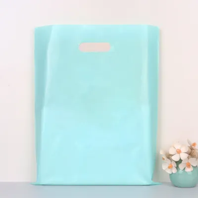 20*27cm Custom Multicolor Blank Plastic Shopping Bag