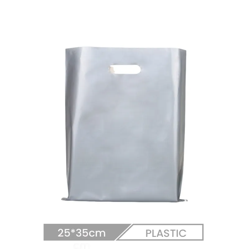 25*35cm Custom Multicolor Blank Plastic Shopping Bag