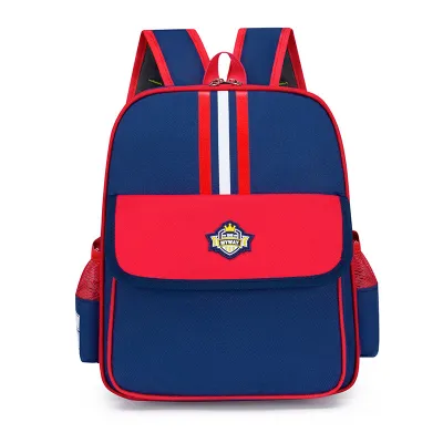 Children Fashion Waterproof Canvas Kids School Backpack with Air Cushion Strap for Boys Girls