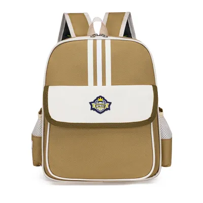 Children Fashion Waterproof Canvas Kids School Backpack with Air Cushion Strap for Boys Girls