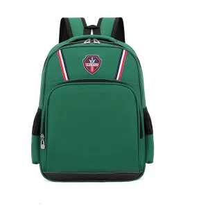 Children Fashion Waterproof Canvas Stripe Backpack School Bag for Primary School