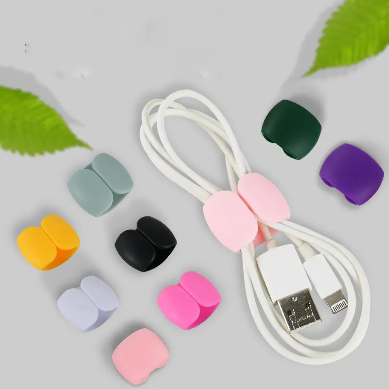 Simple Multi-Function Data Line Sorting Winding Buckle TPR