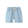 Cotton Linen Shorts Sky Blue