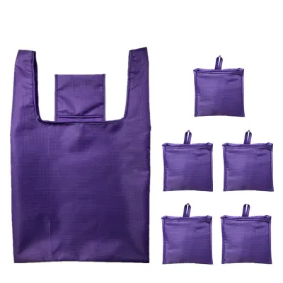 Reusable Custom Reusable Eco-Bag Waterproof Foldable Portable Shopping Bag
