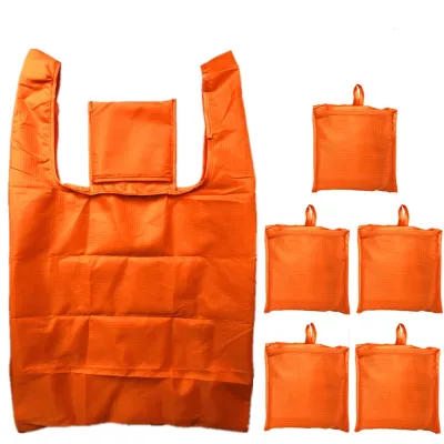 Reusable Custom Reusable Eco-Bag Waterproof Foldable Portable Shopping Bag