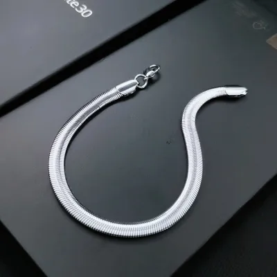 Men Fashion Hip Hop Titanium Steel Bracelet