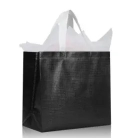 20*25*10cm Custom Laminated Non-Woven Laser Gift Packaging Shopping Bag