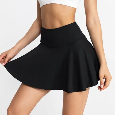 Customized Logo Women'S Slim Running Fitness Anti-Fade Pocket Sports Mini Skirt Pants