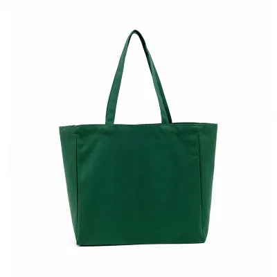 34*31*12cm Custom Blank Handheld Canvas Reusable Shopping Bag