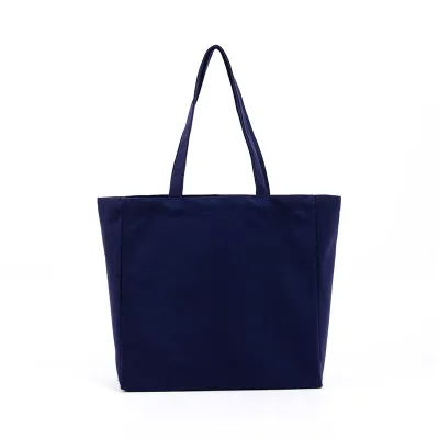 34*31*12cm Custom Blank Handheld Canvas Reusable Shopping Bag